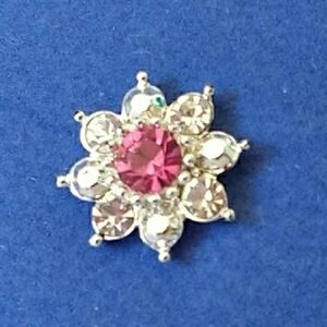 Avon Pink Floral Tac Pin 3/$20